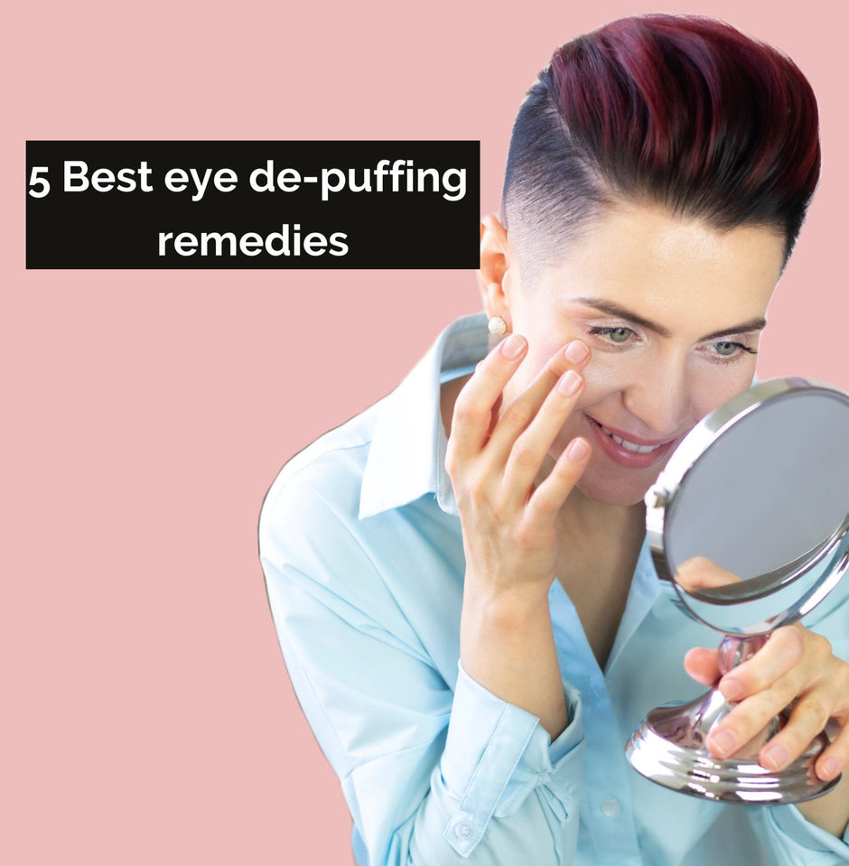 5 Quick and easy Puffy Eyes remedies. - Pearl Skin Studio