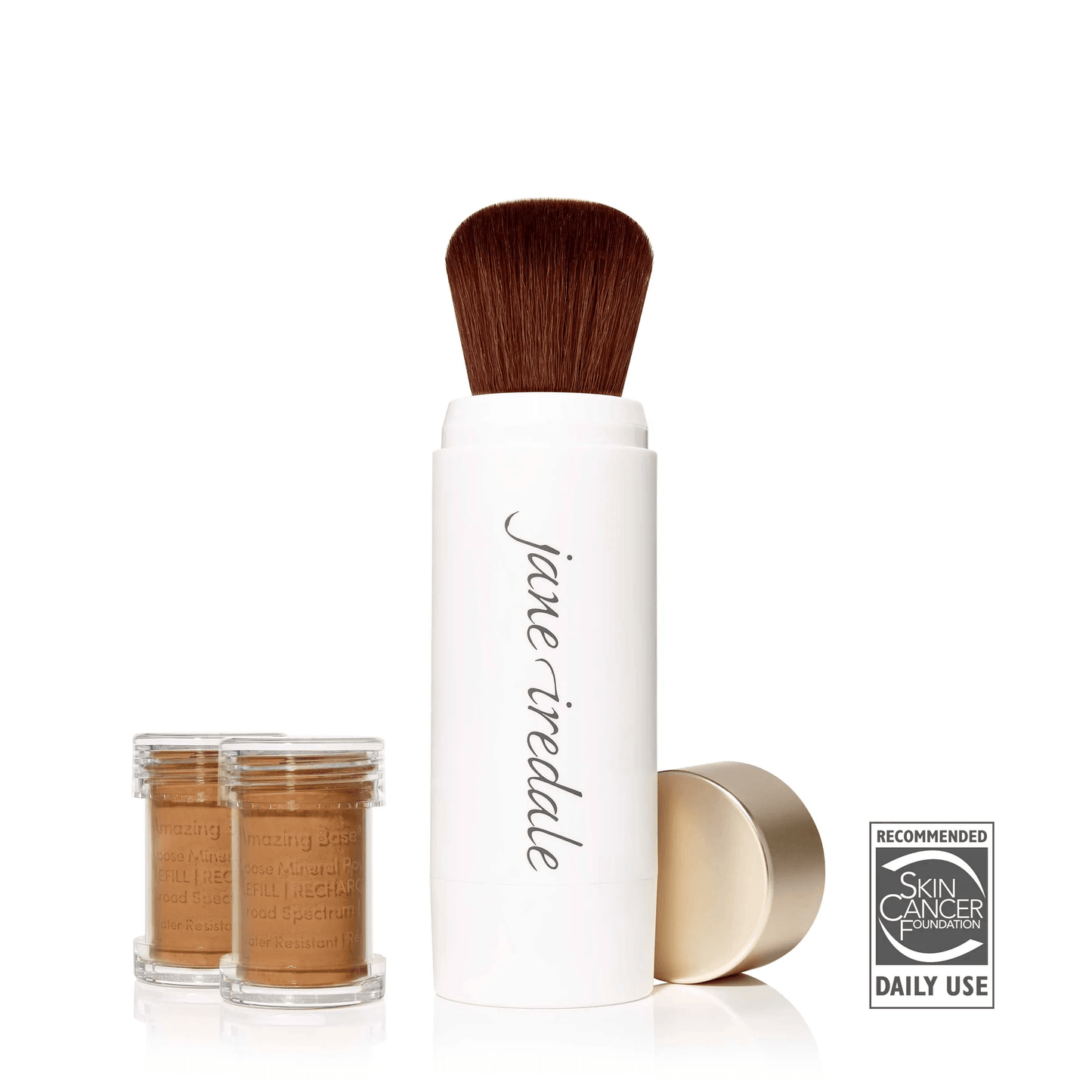 Amazing Base® Refillable Loose Mineral Powder Brush - Pearl Skin Studio