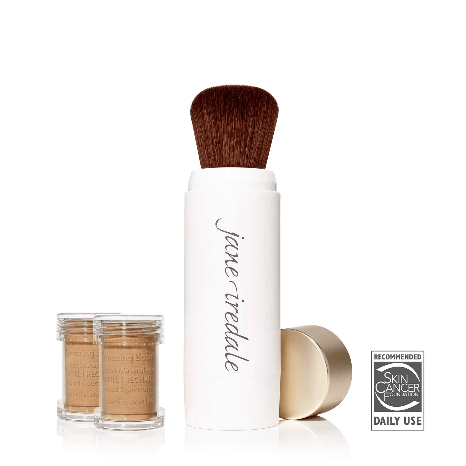 Amazing Base® Refillable Loose Mineral Powder Brush - Pearl Skin Studio