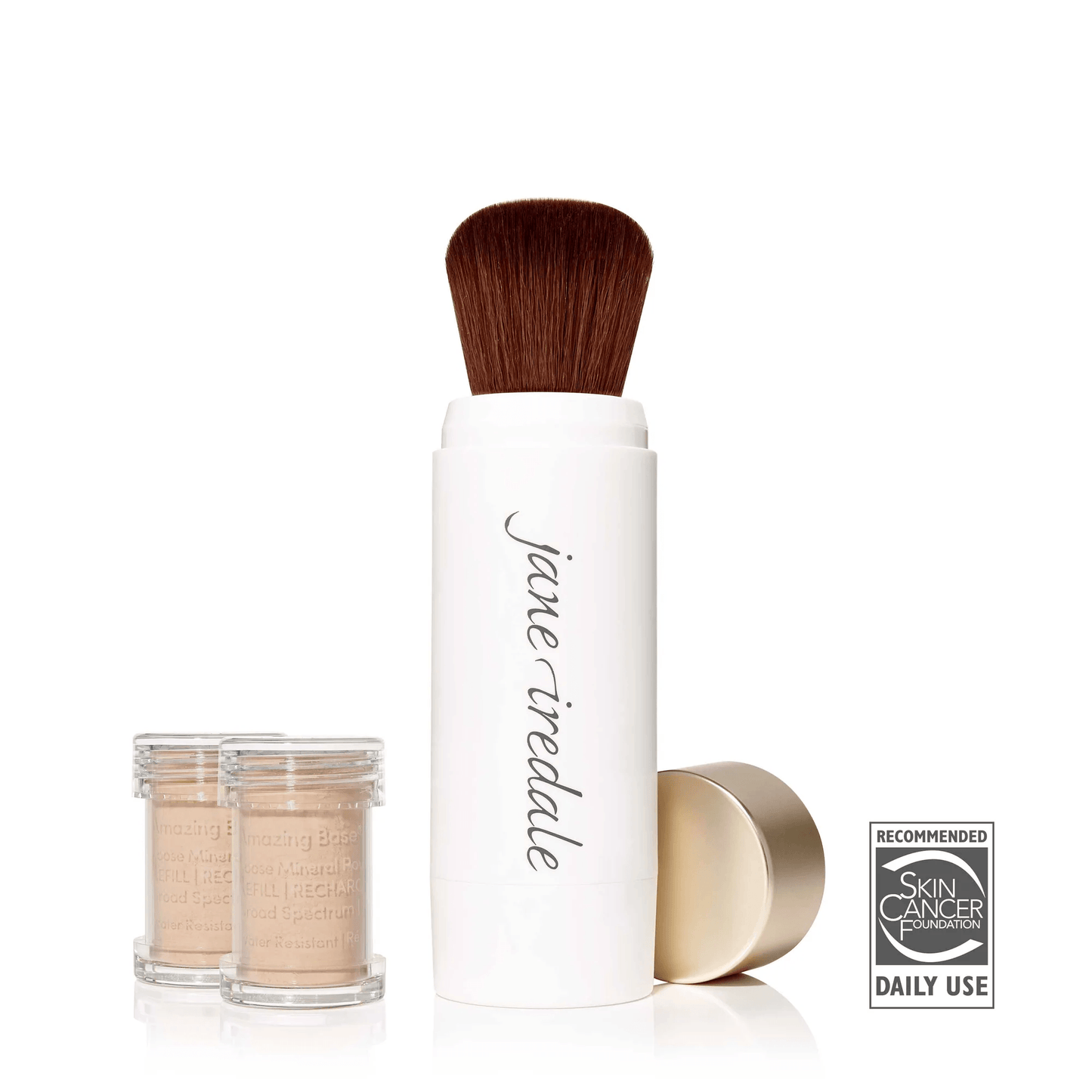 Amazing Base® Refillable Loose Mineral Powder Brush - Pearl Skin Studio