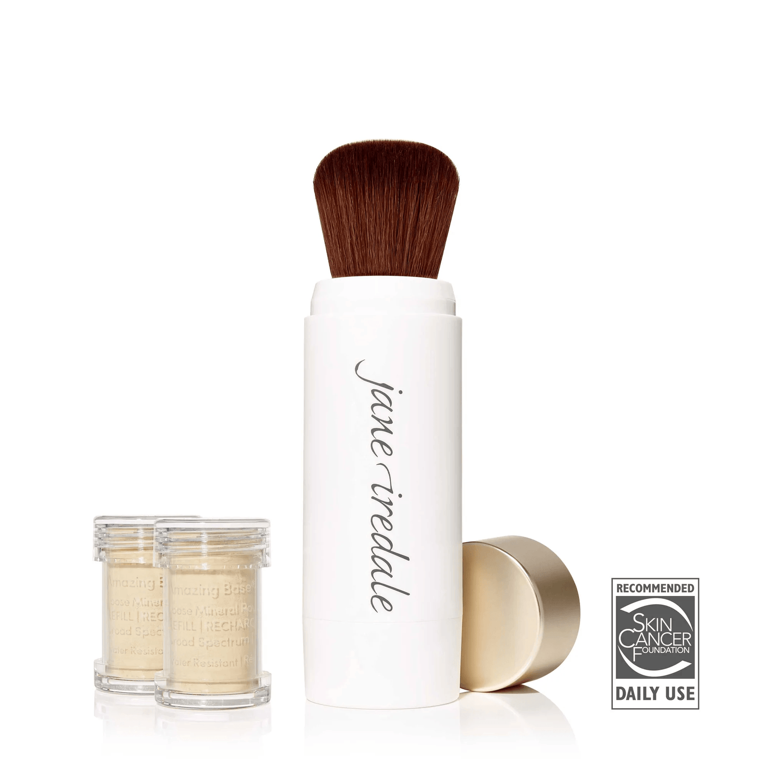 Amazing Base® Refillable Loose Mineral Powder Brush - Pearl Skin Studio