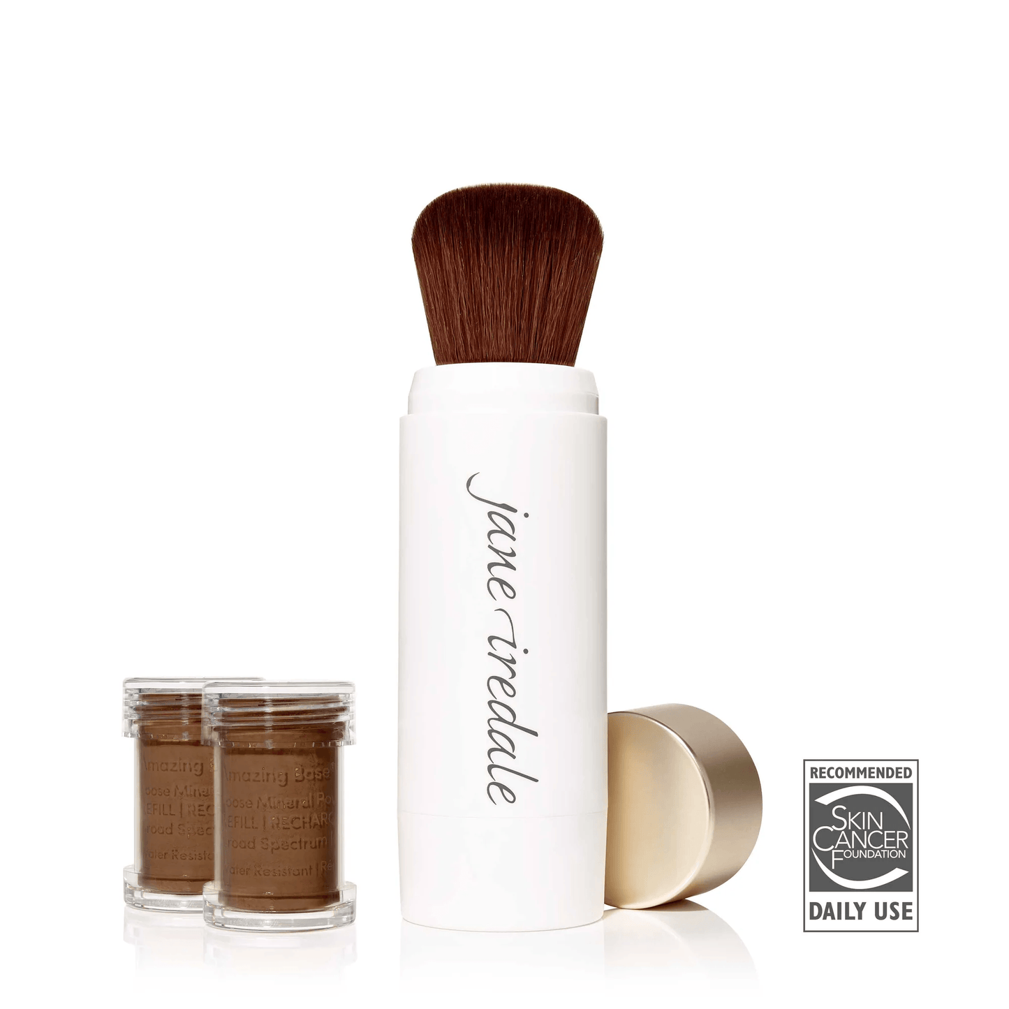 Amazing Base® Refillable Loose Mineral Powder Brush - Pearl Skin Studio