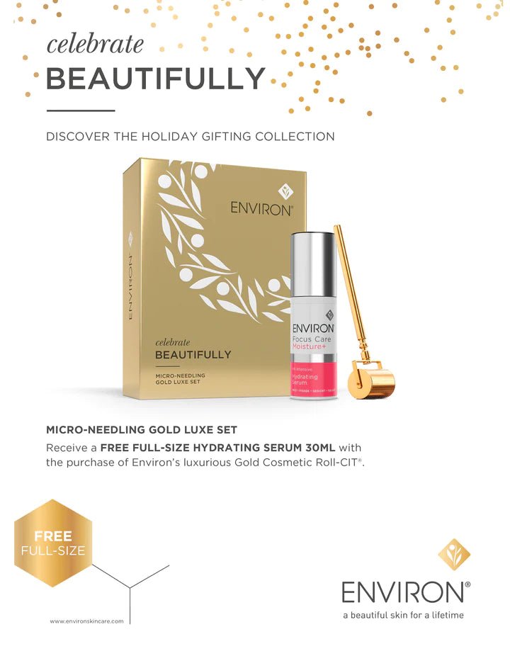 Celebrate Beautifully Micro-Needling Gold Luxe Set - Pearl Skin Studio