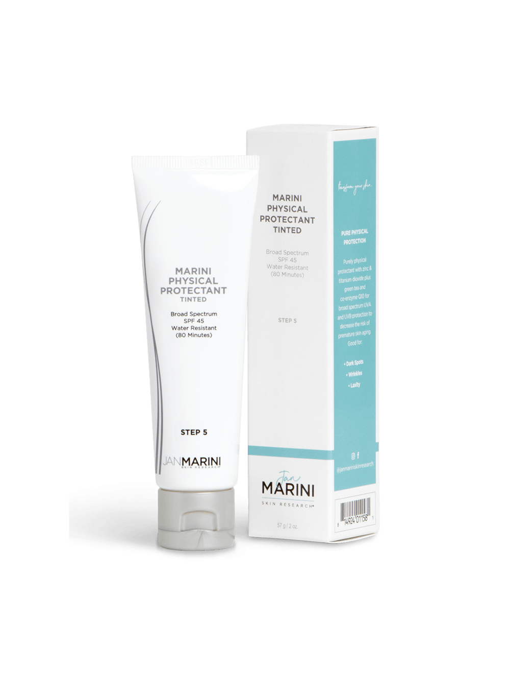 Marini Physical Protectant SPF 45 Tinted - Pearl Skin Studio