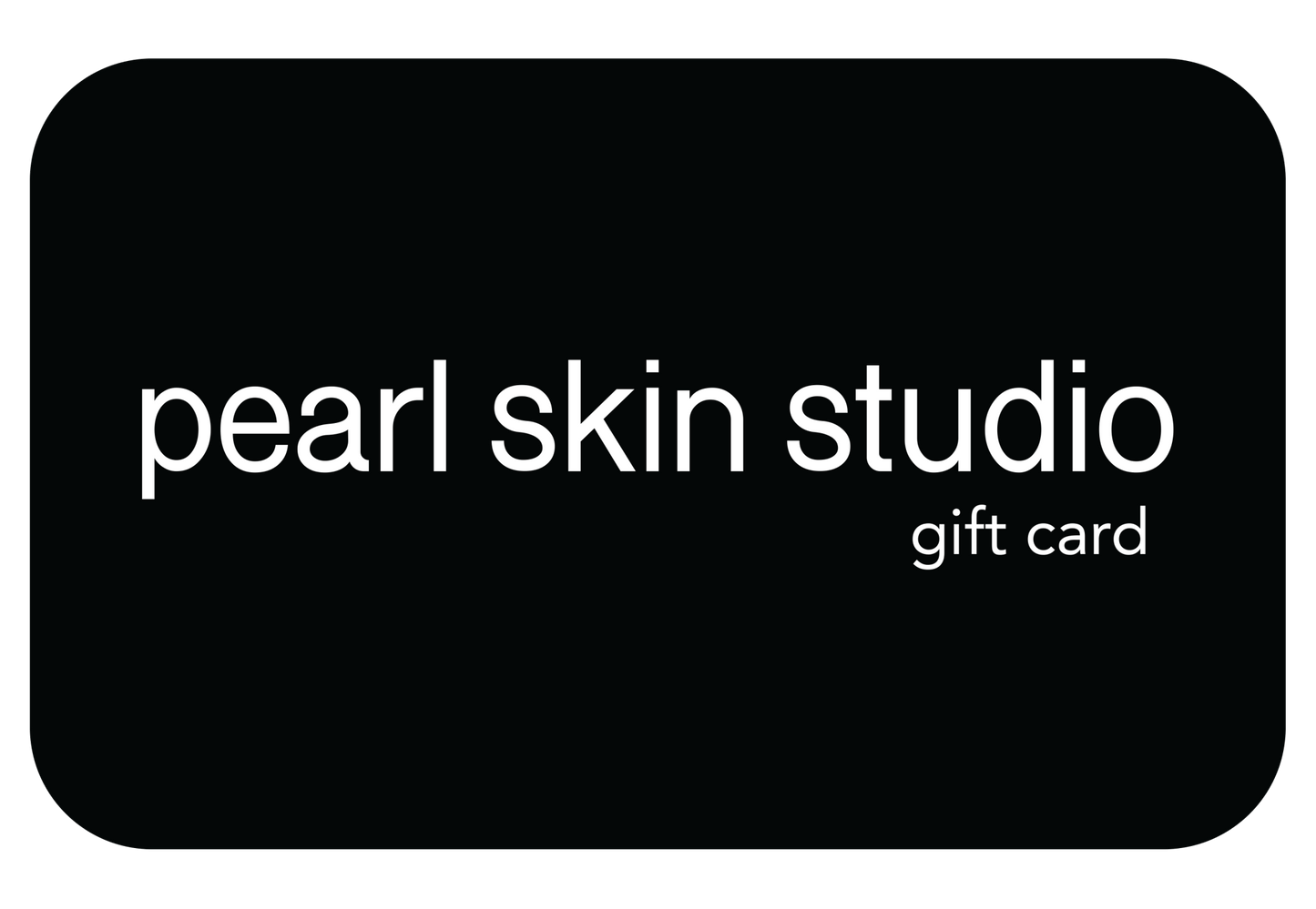 Pearl Skin Studio Gift Card - Pearl Skin Studio