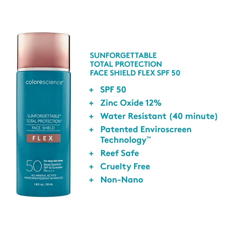 Sunforgettable® Total Protection™ Face Shield Flex SPF 50 - Pearl Skin Studio