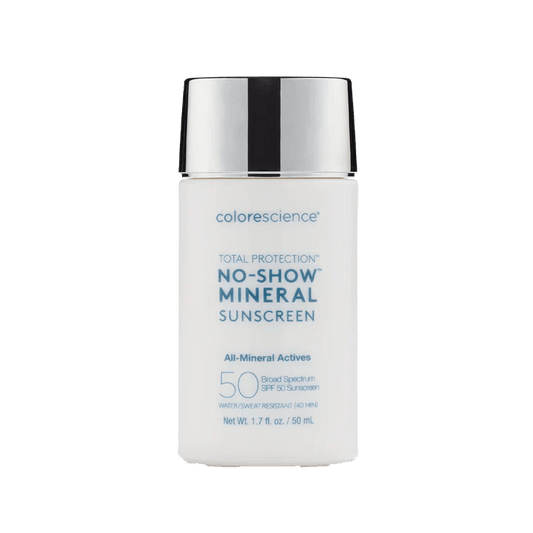 Total Protection No-Show Mineral Sunscreen SPF 50 - Pearl Skin Studio
