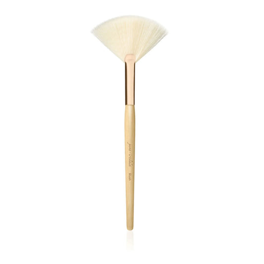 White Fan Brush - Pearl Skin Studio